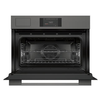 Fisher & Paykel 60cm Minimal Compact Combi-Steam Oven - Grey Glass (Series 7)