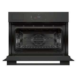 Fisher & Paykel 60cm Minimal Compact Combi-Steam - Black Glass (Series 9)