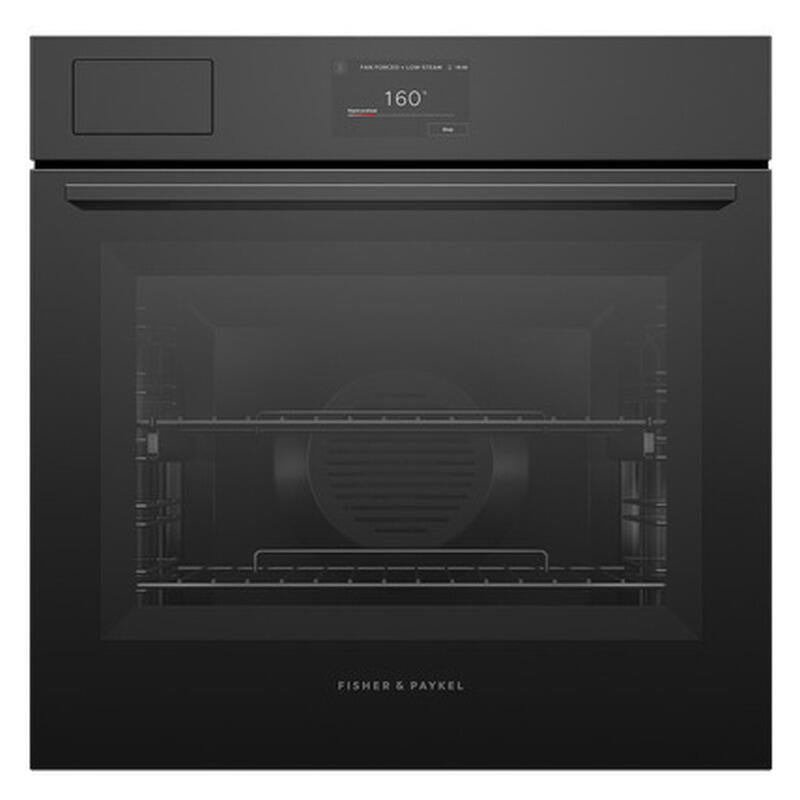 Fisher & Paykel 60cm Minimal Combi-Steam Oven - Black Glass (Series 7)