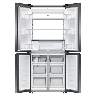 Fisher & Paykel 498L Series 7 Quad Door Refrigerator Freezer, Ice & Water