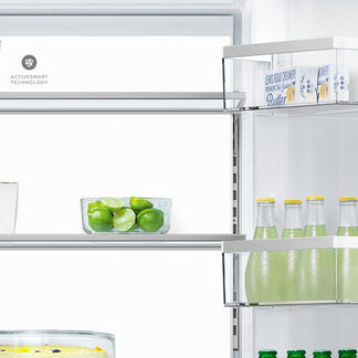 Fisher & Paykel 498L Series 7 Quad Door Refrigerator Freezer, Ice & Water