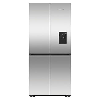 Fisher & Paykel 498L Series 7 Quad Door Refrigerator Freezer, Ice & Water