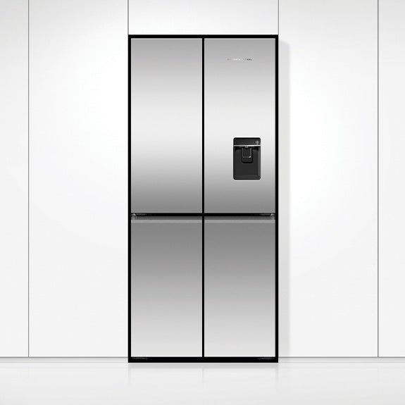 Fisher & Paykel 498L Series 7 Quad Door Refrigerator Freezer, Ice & Water