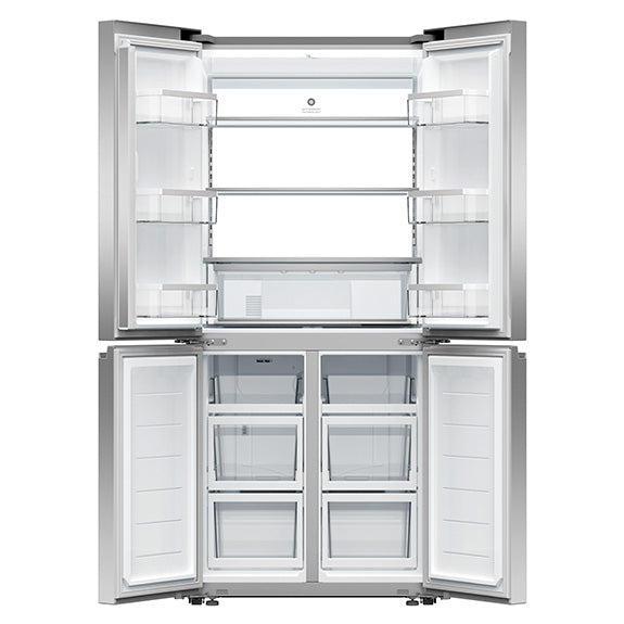 Fisher & Paykel 498L Quad Door Fridge Freezer - Stainless Steel (Series 7)