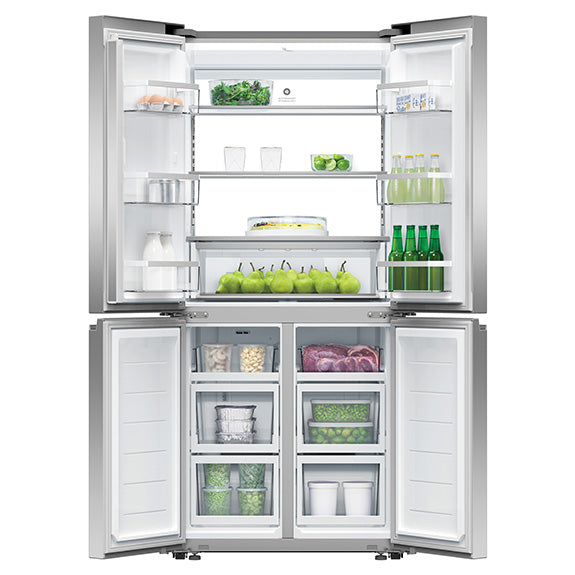 Fisher & Paykel 498L Quad Door Fridge Freezer - Stainless Steel (Series 7)