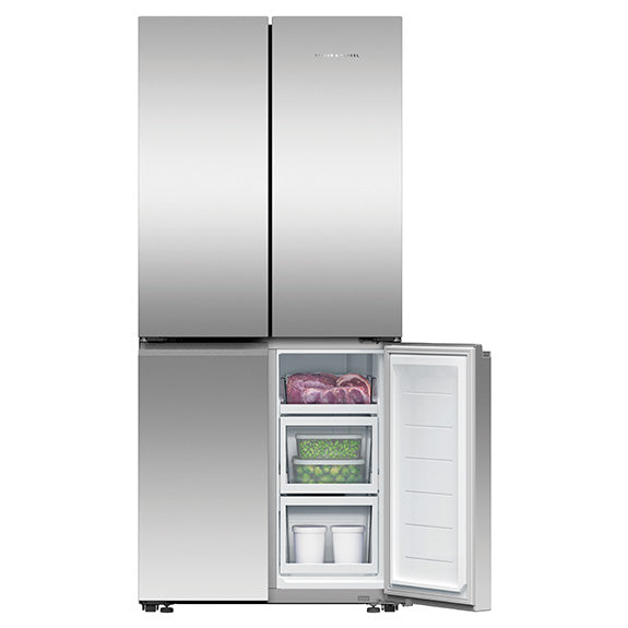 Fisher & Paykel 498L Quad Door Fridge Freezer - Stainless Steel (Series 7)