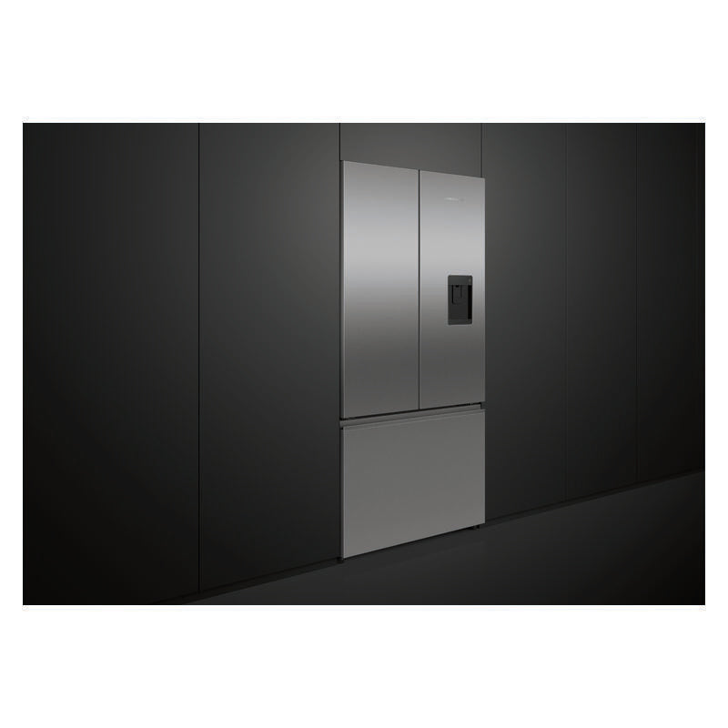 Fisher & Paykel Series 7 551L French Door Refrigerator and Freezer with Ice and Water