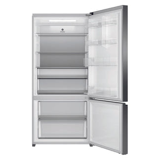 Fisher & Paykel 515L Bottom Mount Fridge Freezer - Black Stainless Steel (Series 5)