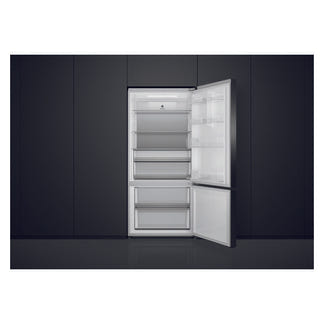 Fisher & Paykel 515L Bottom Mount Fridge Freezer - Black Stainless Steel (Series 5)