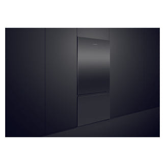 Fisher & Paykel 515L Bottom Mount Fridge Freezer - Black Stainless Steel (Series 5)