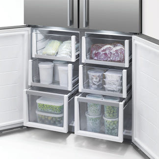 Fisher & Paykel 538L Series 7 Quad Door Refrigerator Freezer