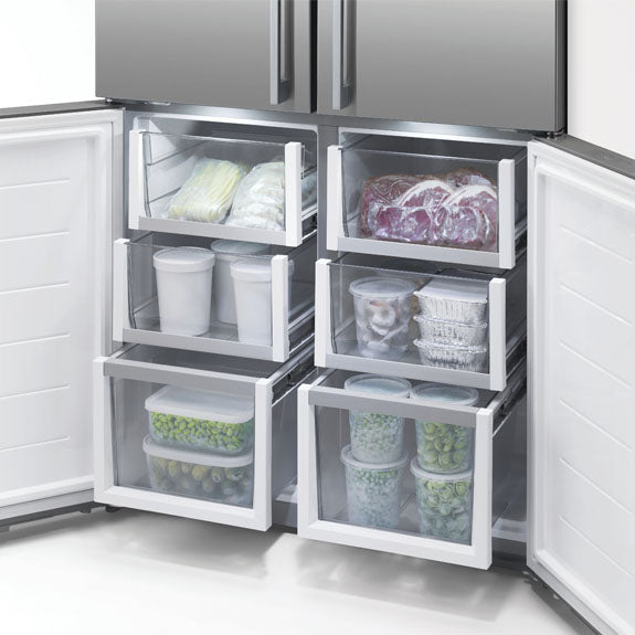 Fisher & Paykel 538L Series 7 Quad Door Refrigerator Freezer