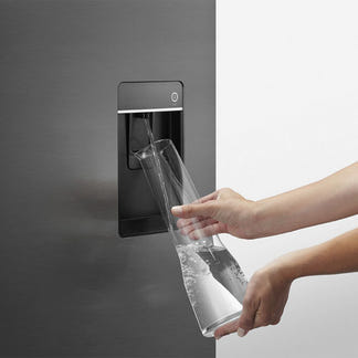 Fisher & Paykel 538L Quad Door Fridge Freezer with Ice & Water Dispenser - Black (Series 7)