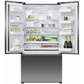 Fisher & Paykel 569L Series 7 French Door Refrigerator Freezer, Ice & Water