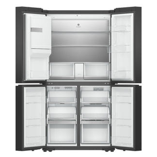 Fisher & Paykel 606L Quad Door Refrigerator Freezer Through Door Ice and Water - Stainless Steel (Series 7)