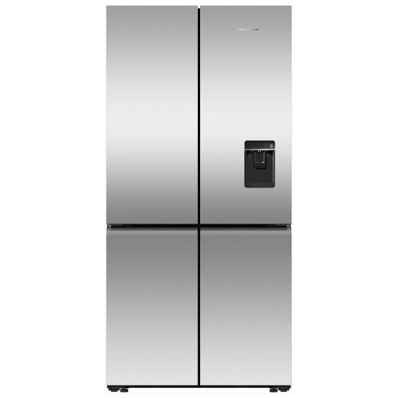 Fisher & Paykel 690L Series 7 Quad Door Refrigerator Freezer, Ice & Water