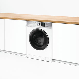 Fisher & Paykel 8.5kg Front Load Washing Machine - White (Series 5)