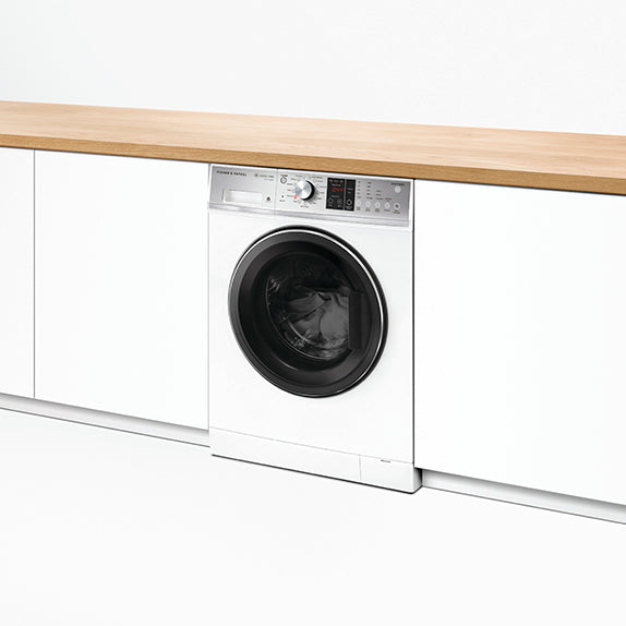 Fisher & Paykel 8.5kg Front Load Washing Machine - White (Series 5)