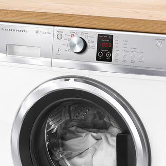 Fisher & Paykel 9kg Front Load Washing Machine - White (Series 3)