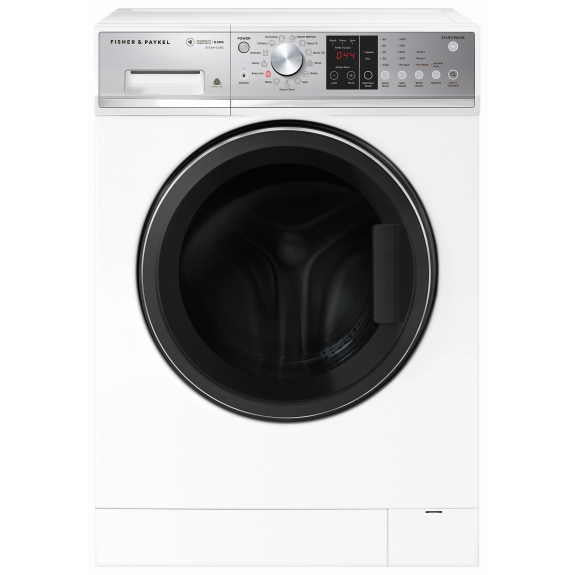 Fisher & Paykel 8.5kg Front Load Washing Machine - White (Series 5)