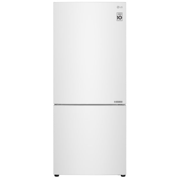 LG 420 Litre Bottom Mount Refrigerator -  White