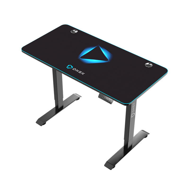 ONEX GDE1200SH Electric Height Adjustable Gaming Desk - Black