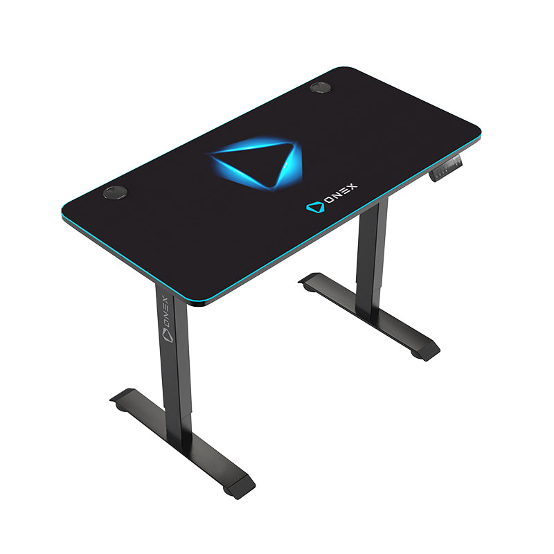 ONEX GDE1200SH Electric Height Adjustable Gaming Desk - Black