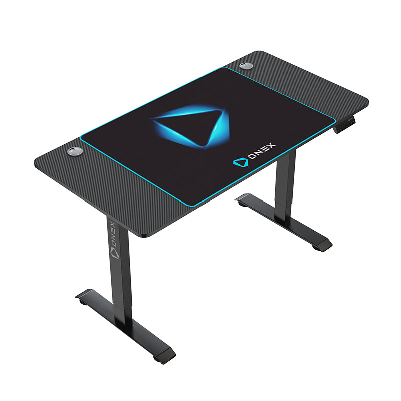 ONEX GDE1400SH Electric Height Adjustable Gaming Desk - Black