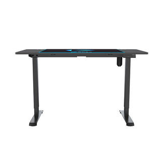 ONEX GDE1400SH Electric Height Adjustable Gaming Desk - Black