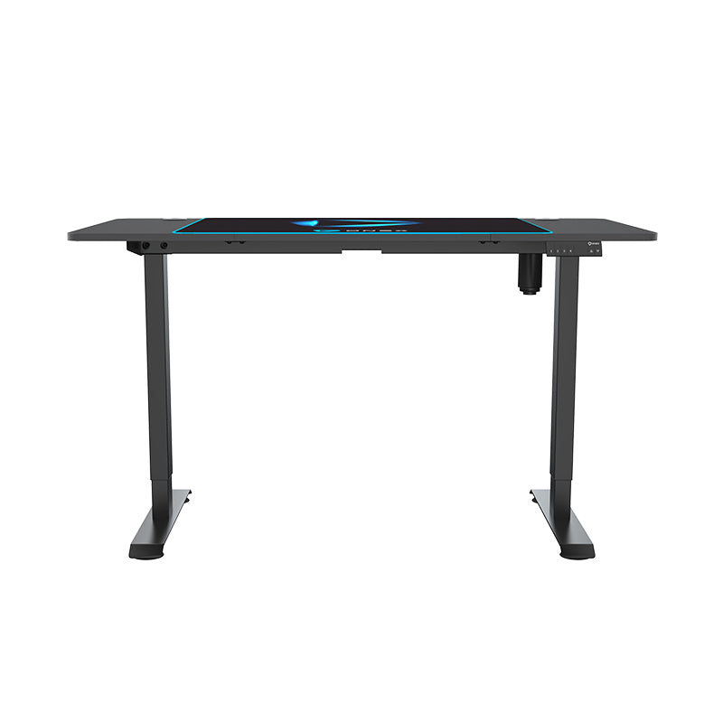 ONEX GDE1400SH Electric Height Adjustable Gaming Desk - Black