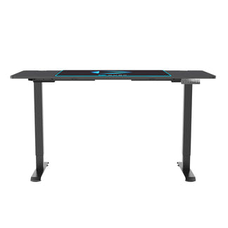 ONEX GDE1600DH Electric Height Adjustable Dual Motor Gaming Desk - Black