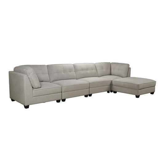 Genoa Silver Modular Lounge Suite