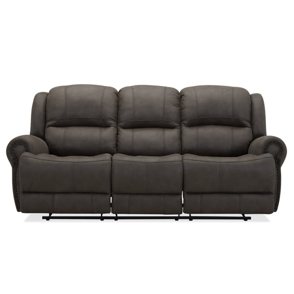 Grandview 3 Seater Electric Fabric Recliner Sofa - Ash