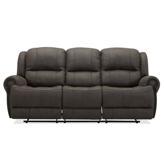 Grandview 3 Seater Electric Fabric Recliner Sofa - Ash