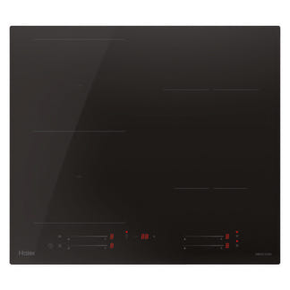 Haier 60cm 4 Zone Induction Cooktop -  Flexi Zone - Black Glass (500 Series)