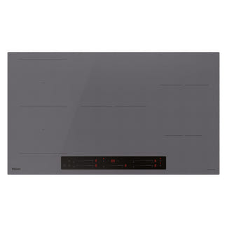 Haier 90cm 5-Zone Induction Cooktop with Flexi Zone - Grey Glass (500 Series)