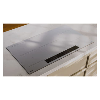 Haier 90cm 5-Zone Induction Cooktop with Flexi Zone - Grey Glass (500 Series)