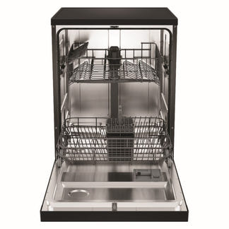 Haier 300 Series Freestanding Dishwasher - Black