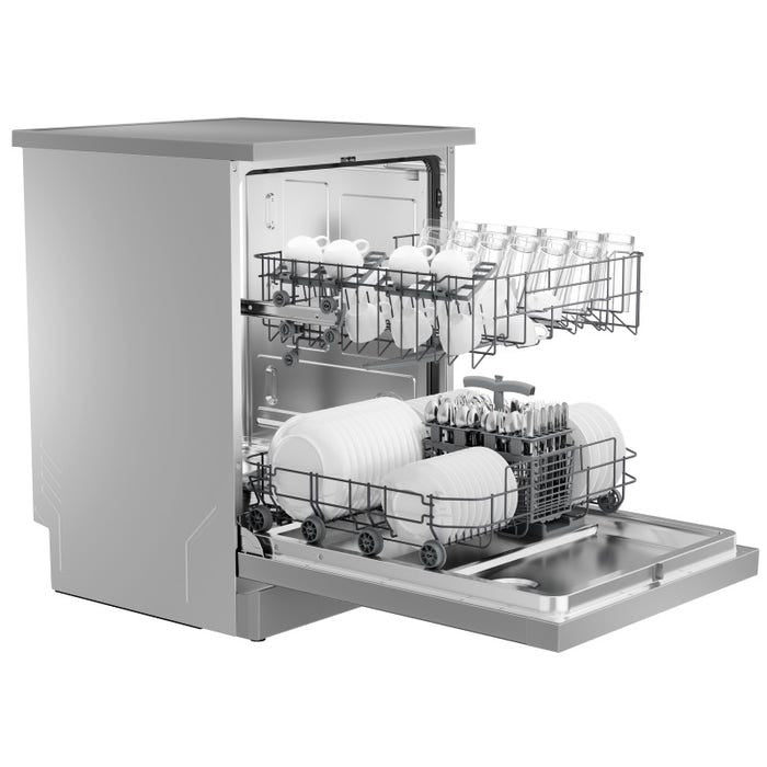 Haier 300 Series Freestanding Dishwasher - Stainless Steel