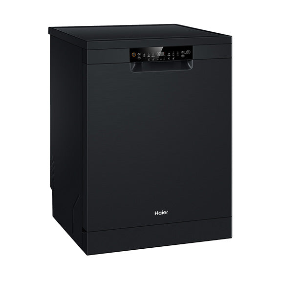 Haier 60cm Freestanding Dishwasher - Black