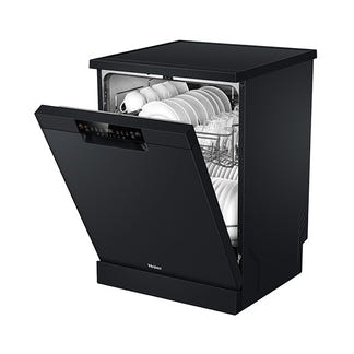 Haier 60cm Freestanding Dishwasher - Black