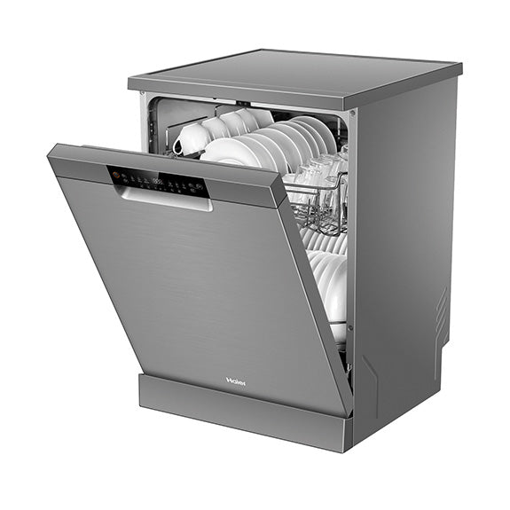 Haier 60cm Freestanding Dishwasher - Satina