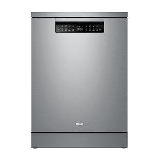 Haier 60cm Freestanding Dishwasher with Steam - Satina