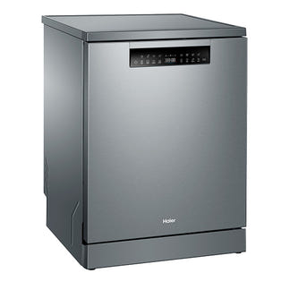 Haier 60cm Freestanding Dishwasher with Steam - Satina
