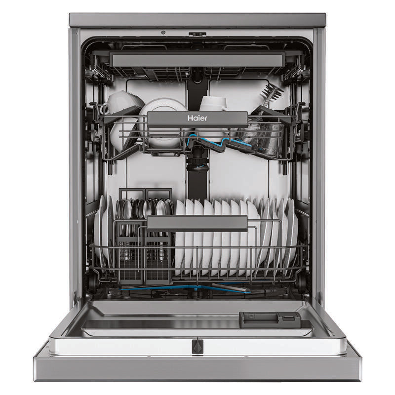 Haier 600 Series Freestanding Dishwasher - Satina