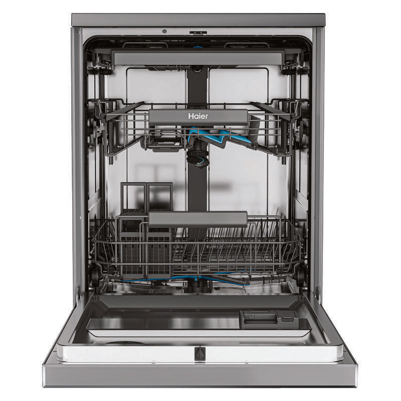 Haier 600 Series Freestanding Dishwasher - Satina