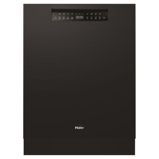 Haier Built Under Steam Dishwasher - Black