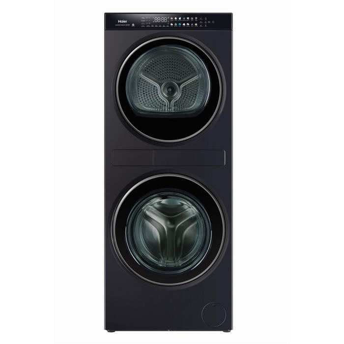Haier 12kg-9kg Washer Dryer Combo Laundry Centre - Black