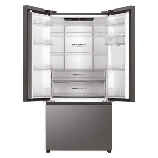 Haier 509L French Door Fridge Freezer with Water Dispenser - Satina (500 Series)