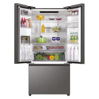 Haier 509L French Door Fridge Freezer with Water Dispenser - Satina (500 Series)